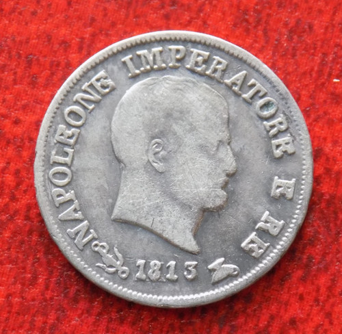 Soldi centesimi 1813 - 10, 50