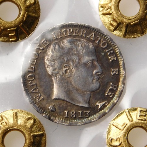 Napoleone 5 soldi - napoleone, 1813
