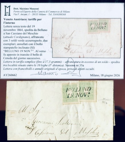 Lombardo veneto soldi 1864 - veneto,