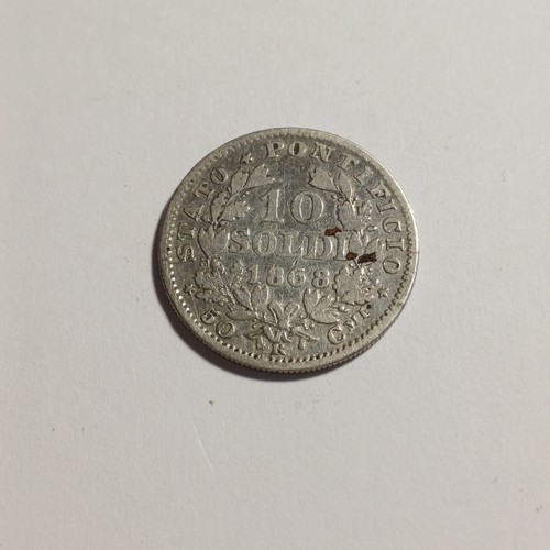 Argento stato pontificio - stato, pio