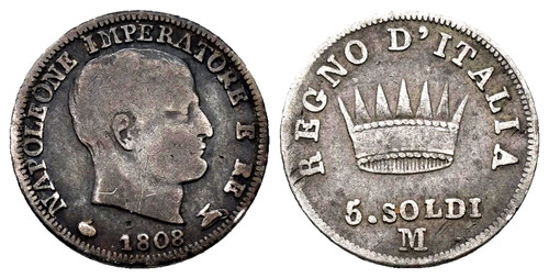 Soldi 1808 napoleone rrr - 1808,