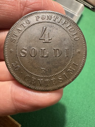 Soldi 1868 pio - pio, ix