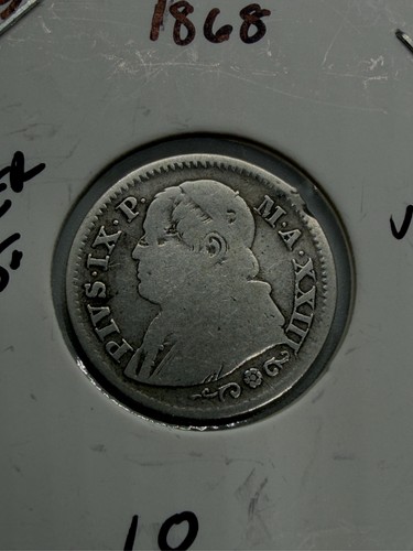 Moneta argento soldi 1868 - moneta,