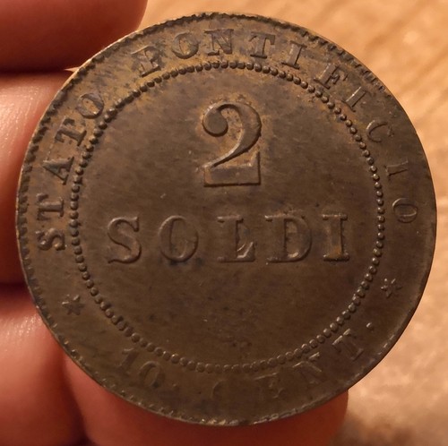 Moneta soldi 1867 stato - moneta, 1867,