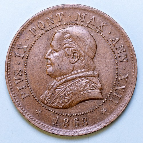 Pio soldi 1868 anno - soldi, xxii