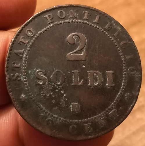Moneta soldi 1866 - moneta, stato