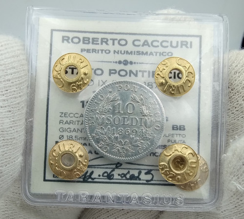 Italia stato pontificio pio - pontificio, ix