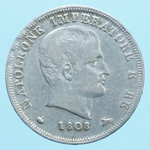 Napoleone italia 15 soldi - d'italia,