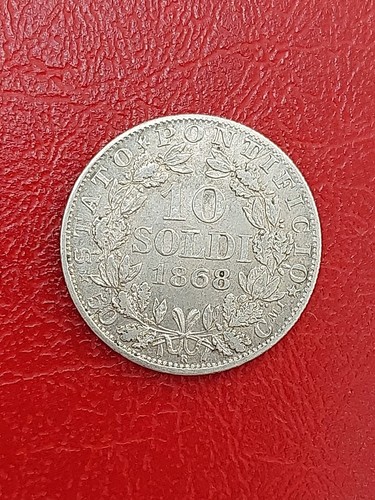 Soldi 1868 pio - 1868, ix