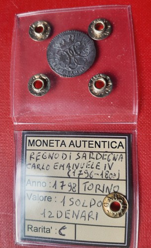 Soldo denari 1798 t - da,
