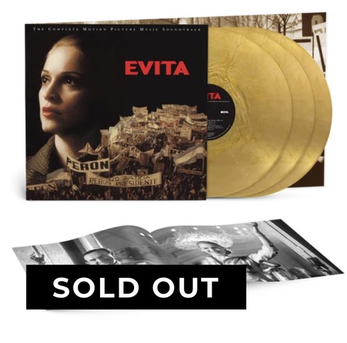 Madonna evita 3xlp gold - 3xlp,
